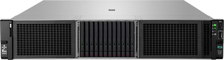 Productafbeelding HPE ProLiant DL380 Gen11 2U Xeon-S 4510 12-kern 2,4 GHz 2x32GB-R 8xSFF Hot Plug 2x960GB SSD MR408i-o (Intel Xeon zilver 4510, 64 GB, Rack Server)