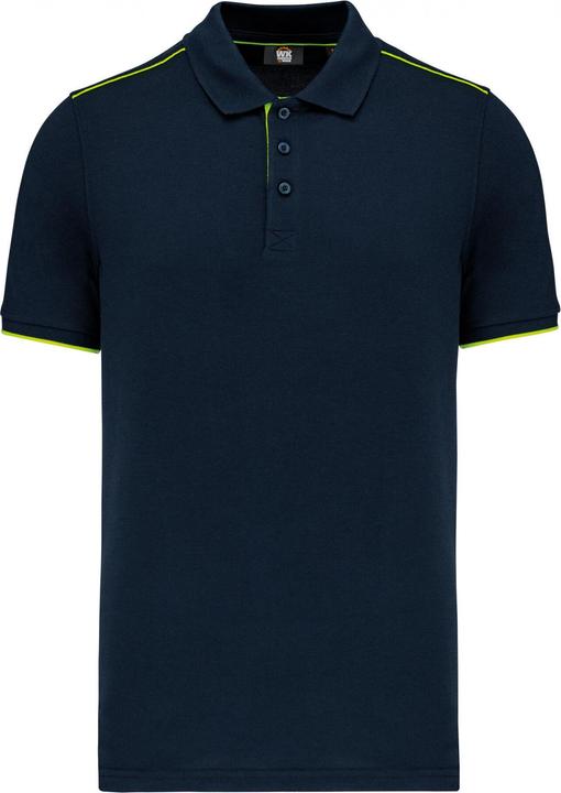 Blu marino, Giallo fluorescente