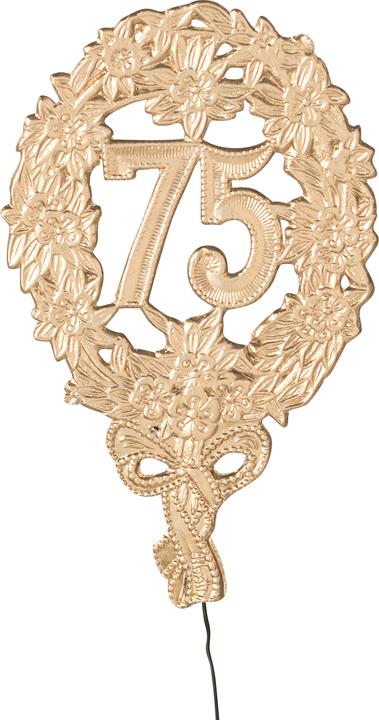 Produktbild Demmler Zahl ”75” Gold (1x)