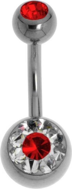 Image du produit Bijouteria Piercing nombril (Cristal Swarovski, Titane)
