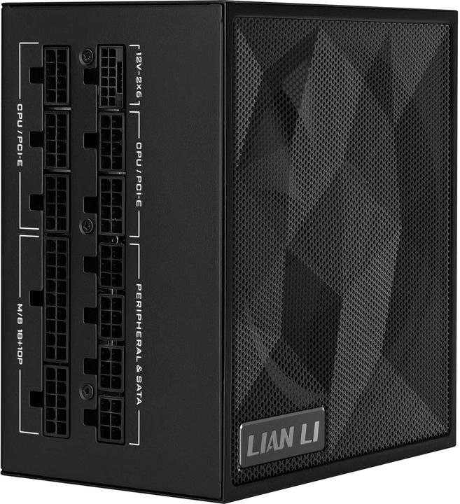 Actual product image Lian-Li SX Series 80 PLUS Platinum Netzteil, vollmodular, PCIe 5.1, ATX 3.1 - 1.200 Watt, schwarz (1200 W)