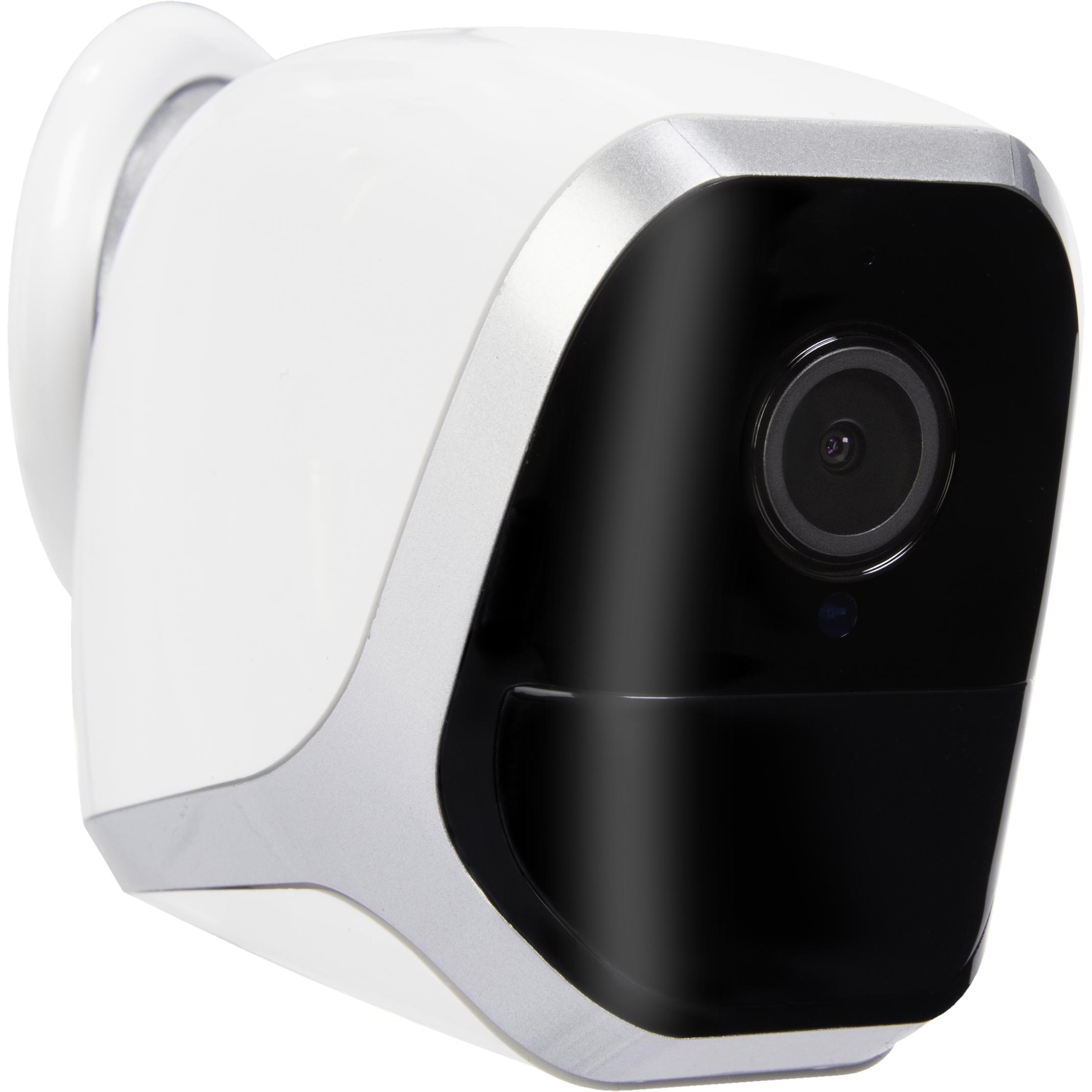 TCP Smart Telecamera di sorveglianza WIFI Camera WLAN IP 1920 x 1080 Pixel (1920 x 1080 Pixels), Telecamera di rete, Bianco