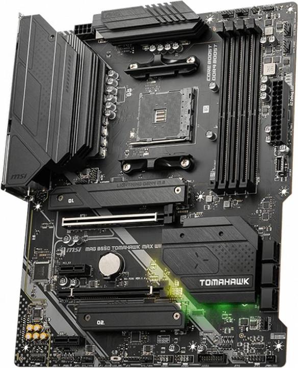 Produktbild MSI Mag B550 Tomahawk Max Wifi (AM4, AMD B550, ATX)
