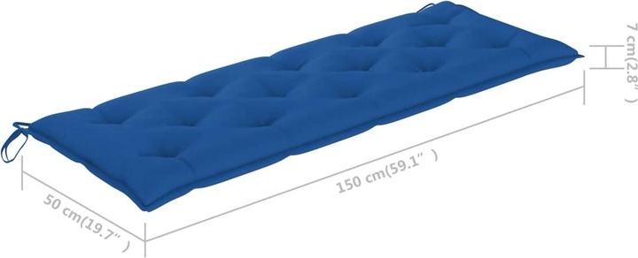 Image du produit VidaXL Paride (150 x 50 x 7 cm)