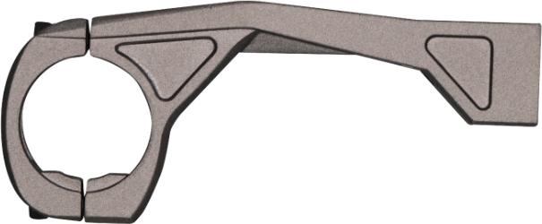 Immagine prodotto Sendhit Nock Handguards V3, schwarz mit grauer Halterung