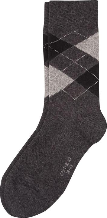 Actual product image Camano Men ca-soft classic argyle socks 4p (pack of 4, 39, 42)