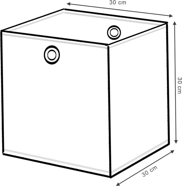 Produktbild Vicco Kinderfaltboxen (30 x 30 x 30 cm)