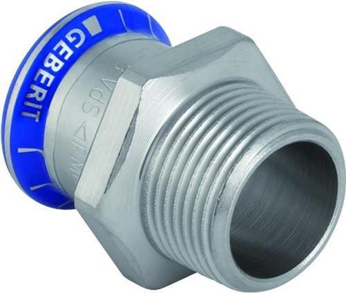 Actual product image Geberit Mapress transition stainless 35x11/2 M/N