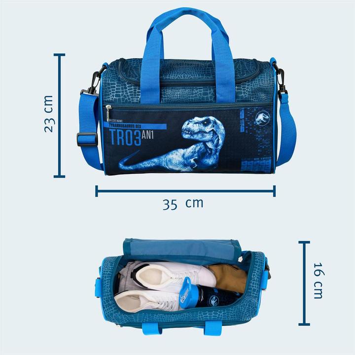 Actual product image Scooli Jurassic World Dinosaur Gym Bag (8 l)