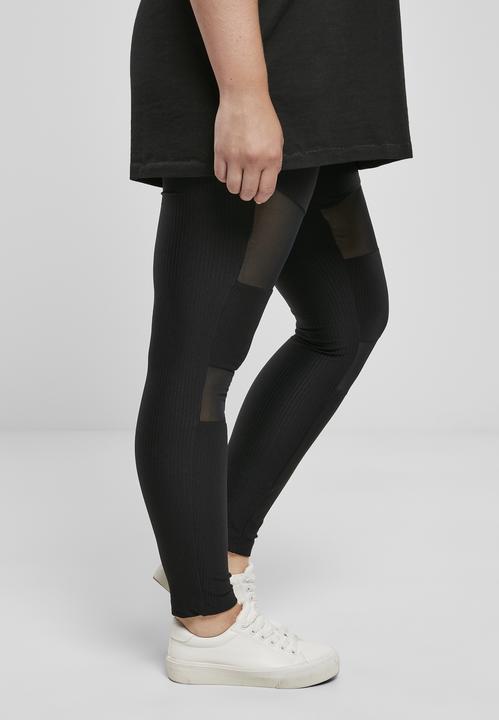 Produktbild Urban Classics Ladies Tech Mesh Rib Leggings (4XL)