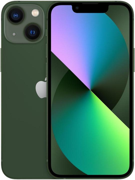 Image du produit Reenova Apple iPhone 13 mini 128GB Green (128 Go, Vert, 5.40", 14 Mpx, SIM + eSIM, A / Comme neuf)