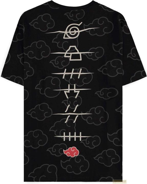 Immagine prodotto Difuzed Maglietta Naruto Shippuden Akatsuki all over Taglia XL (XL)