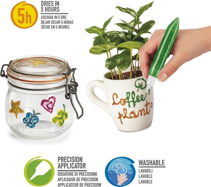 Produktbild Carioca Glitzerstifte Fluo Colors (6x)