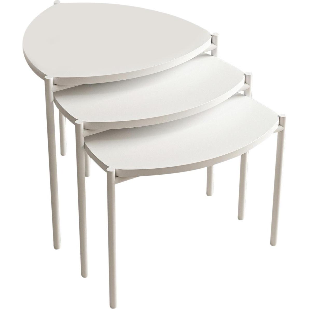 Skye Decor, Couchtisch + Beistelltisch, Andrea (45 x 45 x 45 cm)