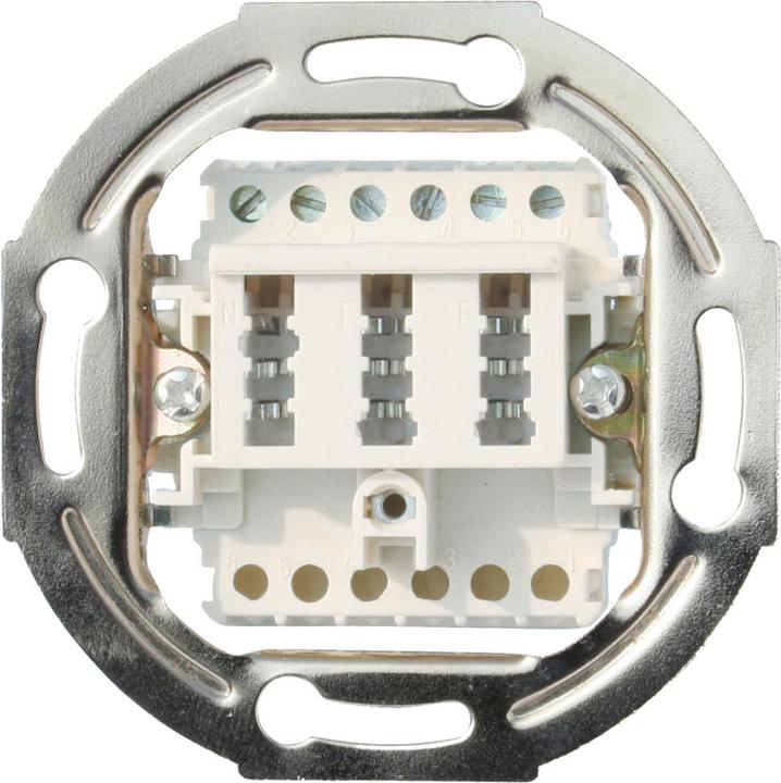 Produktbild Shiverpeaks S/CONN maximale Konnektivität Telefonanschlussdose TAE NF/F, ohne Abdeckung, rein