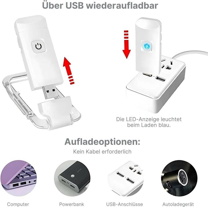 Image du produit Hermex Lampe de lecture rechargeable