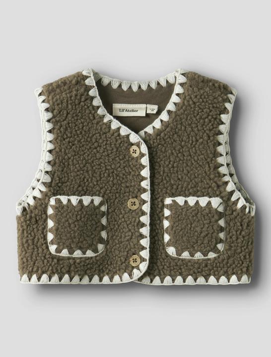 Produktbild Name it Loose Fit Teddy Weste (56)