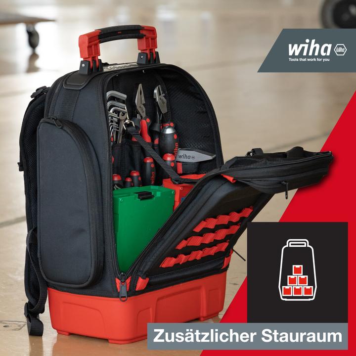 Image du produit Wiha Werkzeugrucksack mechanic (43 pièces)