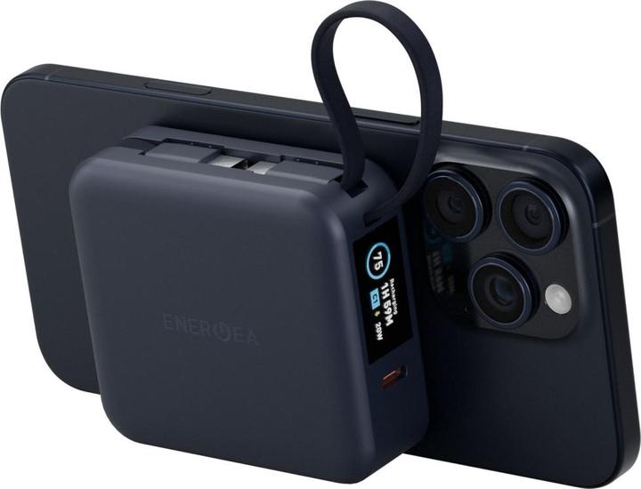 Image du produit Energea Induction PowerBank MagPac Mini Plus 10000mAh Magsafe blue (10000 mAh, 20 W)