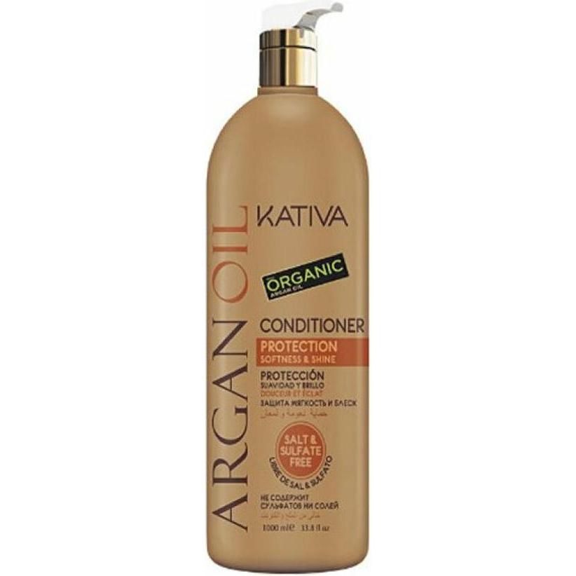 Kativa, Conditioner, Argan Oil Conditioner, Frauen, 1000 ml, Professionelle Haarspülung, trockenes Haar, Stumpfes (1000 ...