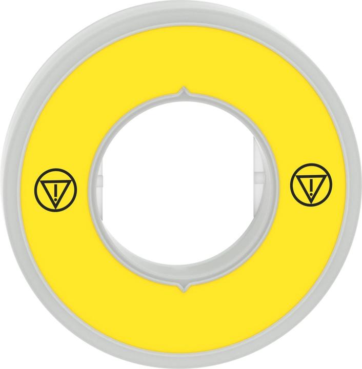 Actual product image Schneider Electric Illuminated sign for emergency stop without text with symbol