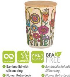 Produktbild Wenko Aufbewahrungsdose Flowers (0.70 l)