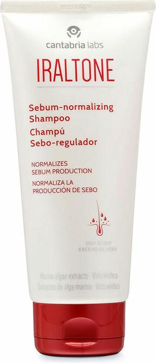 Actual product image Cantabria Labs Iraltone Sebum Normalising Shampoo 200ml (200 ml, Liquid shampoo)