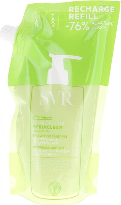 SVR SebiaClear Crème Lavante Recharge (Reinigungstücher Gesicht, 400 ml)