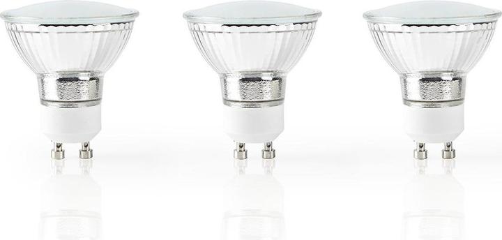 Image du produit Nedis Ampoule LED SmartLife | Wi-Fi | GU10 | 330 lm | 5 W | Blanc chaud | 2700 K | Classe énergétique : A+ (GU10, 330 lm, 3 x)