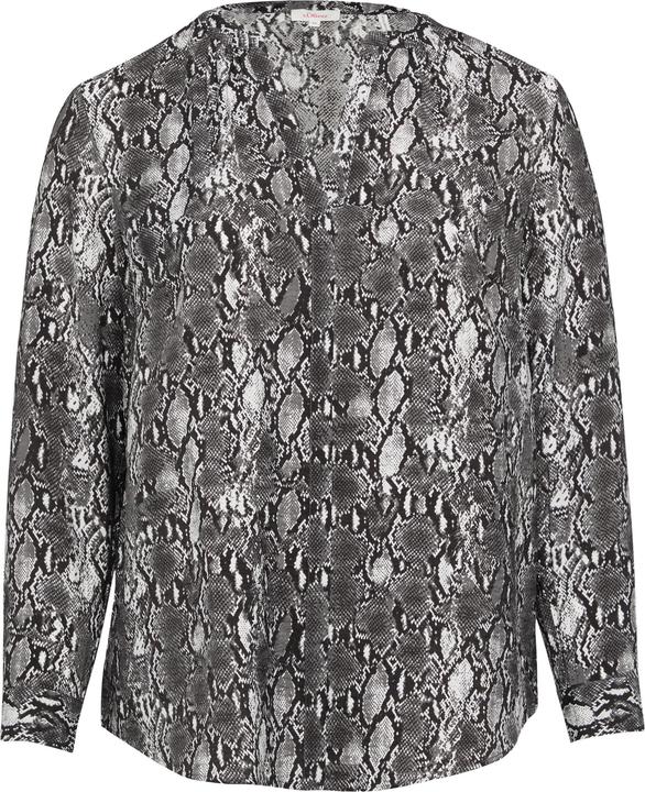 Produktbild S.Oliver Bluse Bluse mit Animal-Print aus Viskosemix (48)