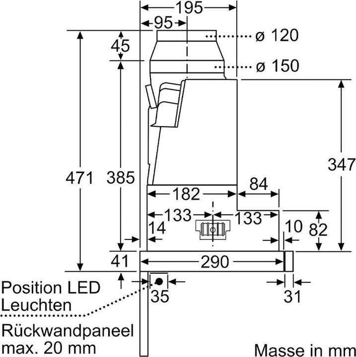 Produktbild Siemens LI67SA671C (Flachschirmhaube)