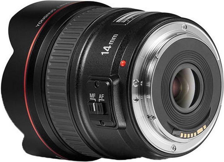 Produktbild Yongnuo 14mm f/2.8 C Canon EF (Canon EF, Micro Four Thirds, APS-C / DX)