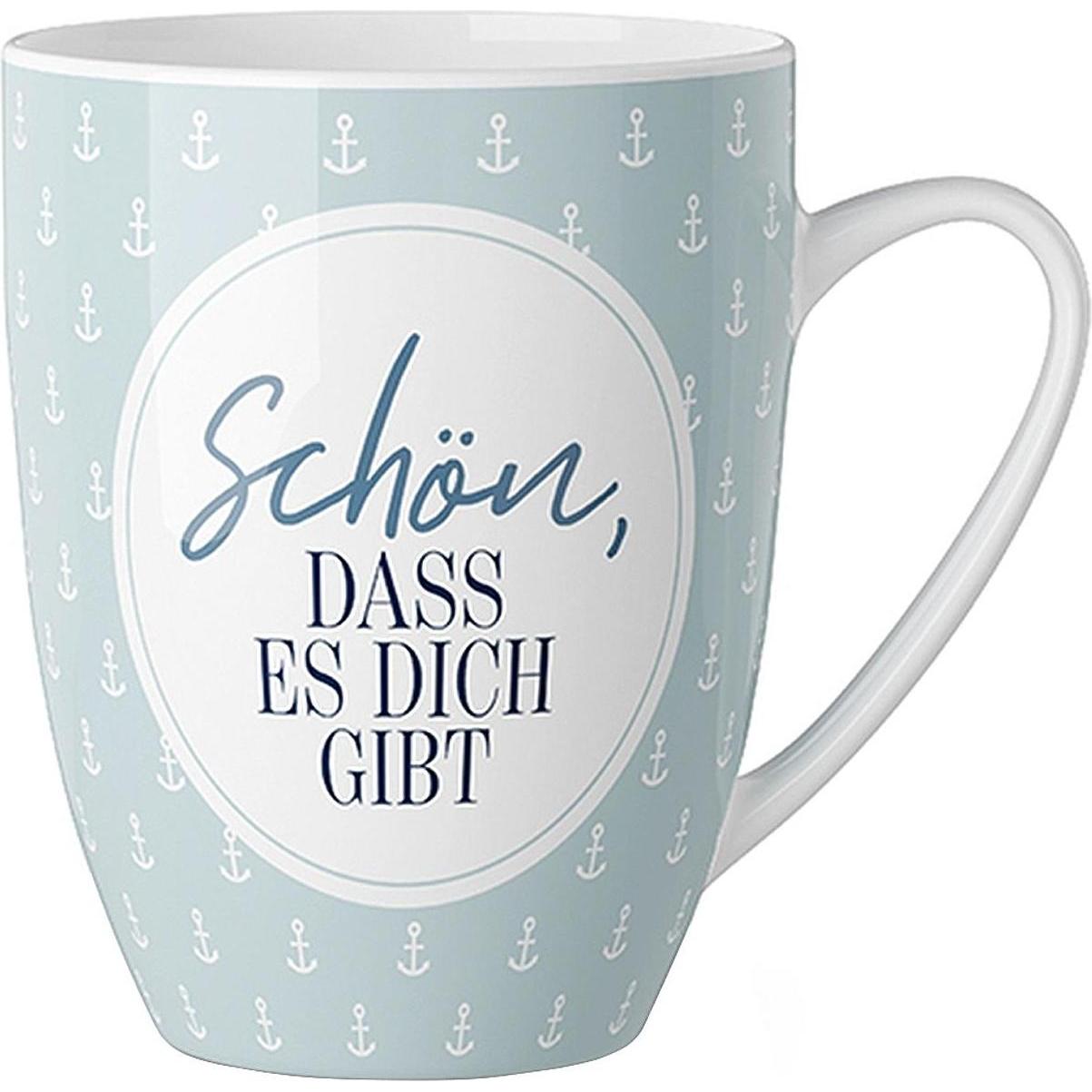 6x La Vida, Tasse, Becher 250ml Kl.Anker (250 ml, 1 x)