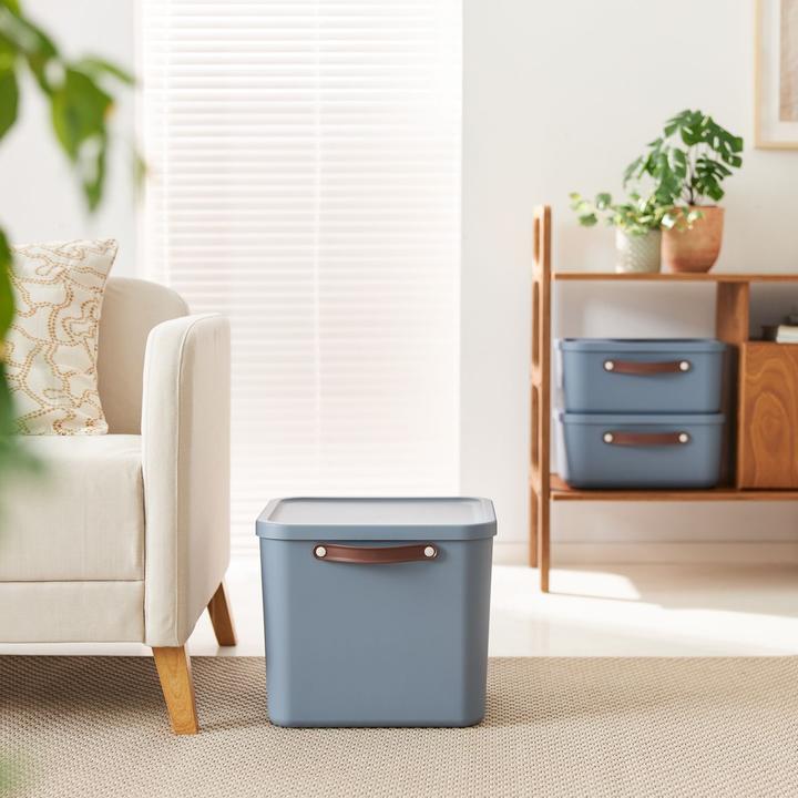 Actual product image Rotho 2er-Set Aufbewahrungsbox Maloja 40l (40 l)