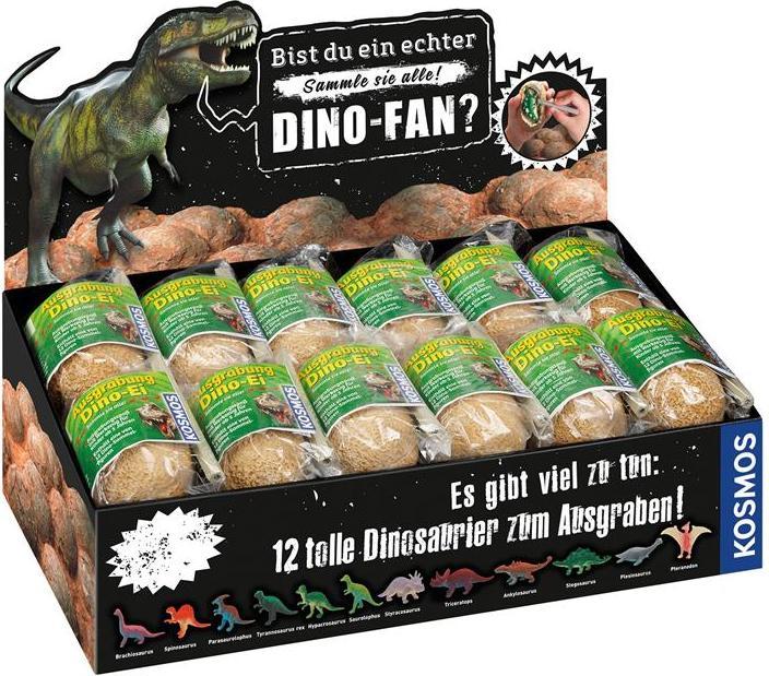 Image du produit Kosmos Fossil Oeufs de dinosaure 601508 8 ans et plus