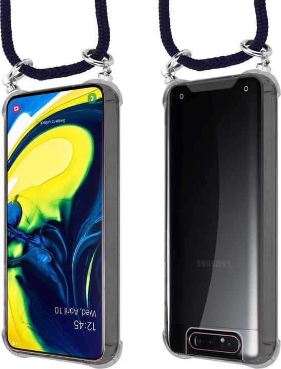 Produktbild Cadorabo TPU Handy Kette SILBER Cover
