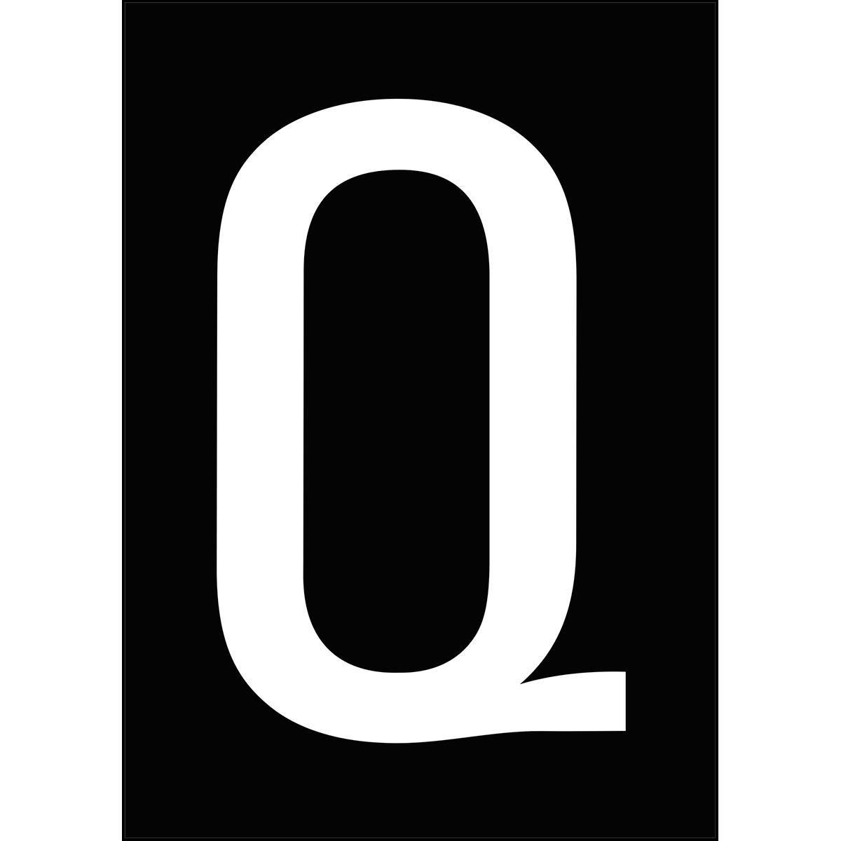 Brady, Etiketten, A4-Etiketten mit Zahlen und Buchstaben