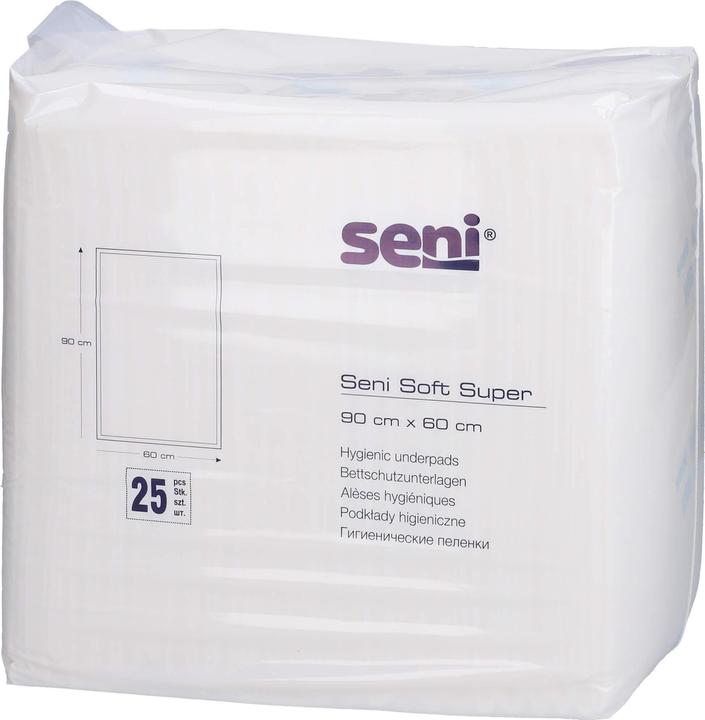 Actual product image Seni Soft Super 90x60 A25, 2X25 St