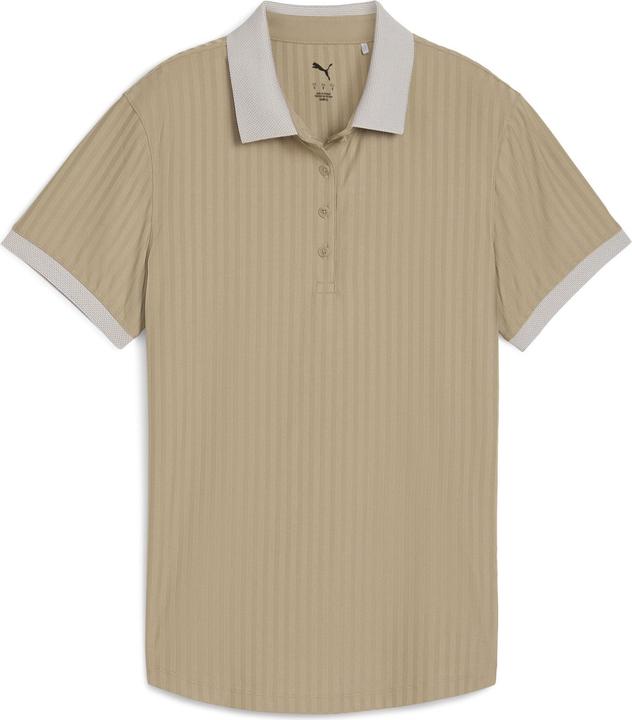 Actual product image Puma W MATTR Jacquard Stripe SS Polo (XS)