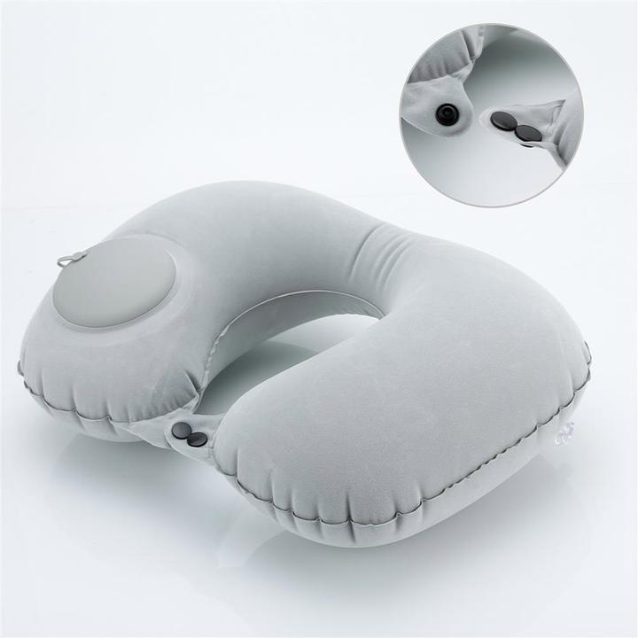 Image du produit Intirilife Coussin gonflable pour le cou (Coussins de voyage)