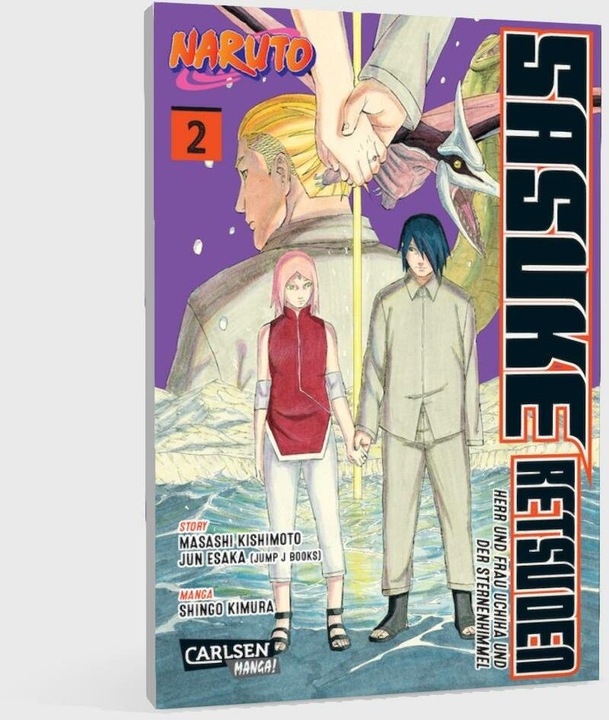 Image du produit Naruto - Sasuke Retsuden: Herr und Frau Uchiha und der Sternenhimmel (Manga) 2 (Allemand, Jun Esaka, 2024)