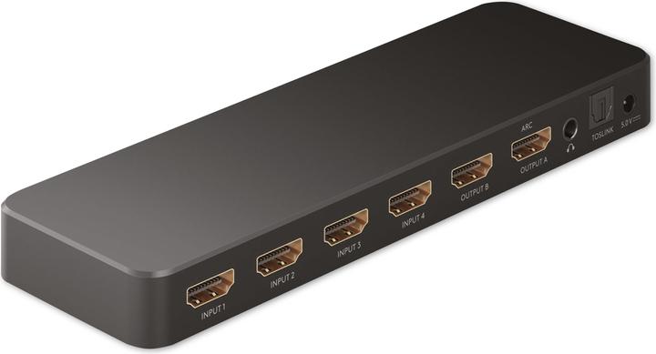 Goobay Switch a matrice HDMI da 4 a 2 4K @ 60 Hz