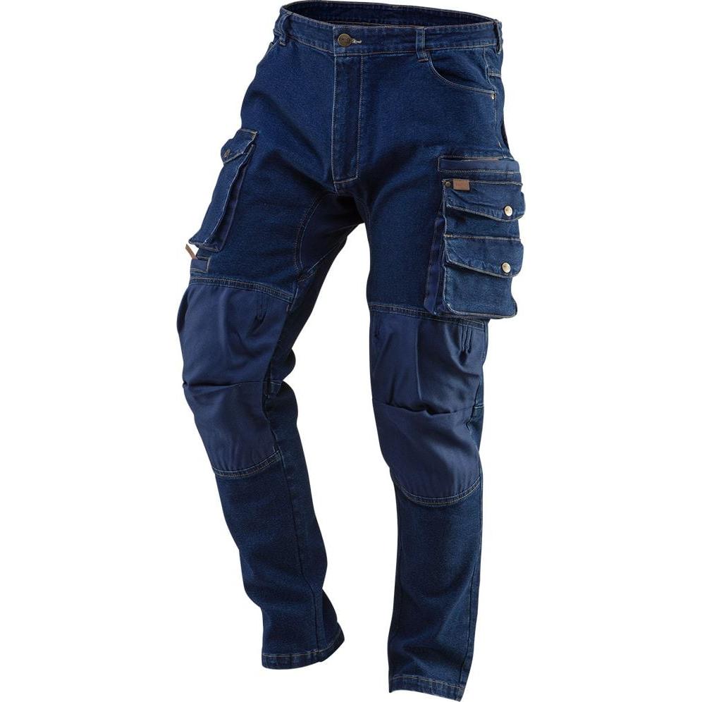 Neo, Arbeitshose, Spodnie robocze (Spodnie robocze DENIM, wzmocnienia na kolanach, rozmiar S) (S)