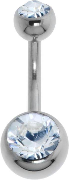 Produktbild Bijouteria Bauchpiercing (Edelstahl, Zirkonia)