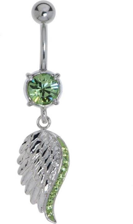 Image du produit Bijouteria Piercing nombril (Acier inoxydable, Laiton, Cristallin)