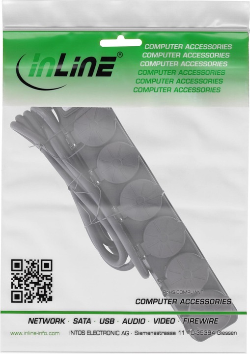 Immagine prodotto InLine Presa di corrente per esterni (6 x, CEE 7/3, 3 m)
