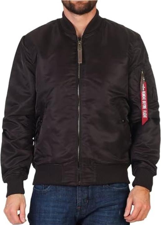 Immagine prodotto Alpha Industries Giacca bomber da uomo Hunter Brown con tasche esterne e interne, fit slank (XL)