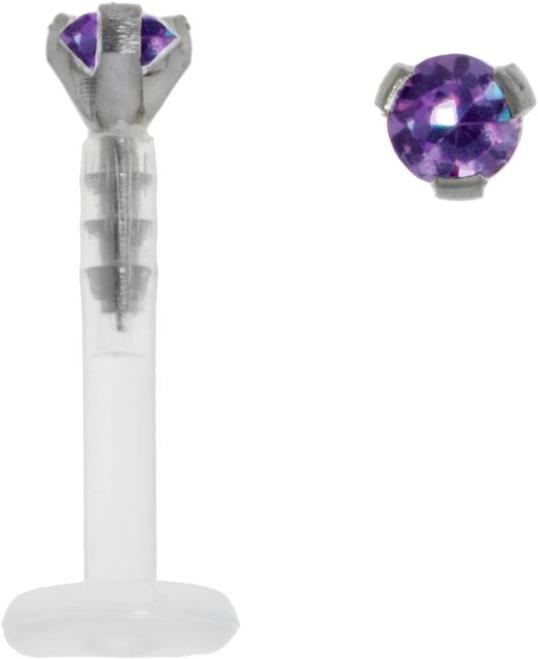 Violett, Silber, Transparent