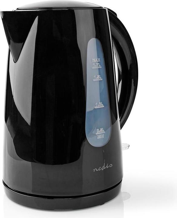 Actual product image Nedis Kettle 1.7 l Plastic Rotates 360 degrees Concealed heating element Strix® Controller Boil-D (1.70 l)
