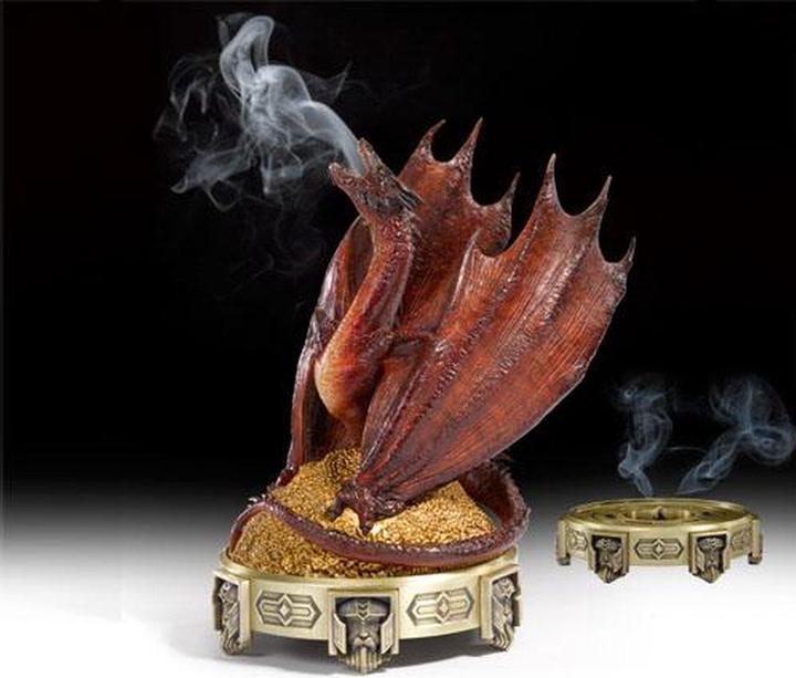 Produktbild Noble Collection Der Hobbit Smaugs Einöde: Smaug - mit Räuchereinsatz